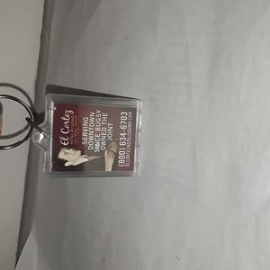 c VINTAGE EL CORTEZ LAS VEGAS  DOWNTOWN SINCE BUGSY OWNED THE JOINT KEY KEYRING